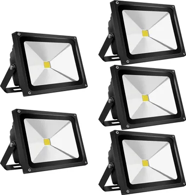 Immagine prodotto di Greenmigo 5X 50W LED faretto proiettore bianco freddo illuminazione oggetti faretto da esterno faretto da parete proiettore faro lampada da giardino IP65