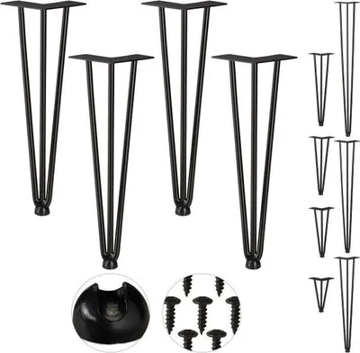 Produktbild von Möbelbein-Haarnadel 4er-Set