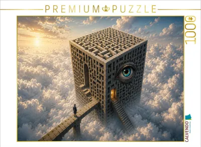 Produktbild von CALVENDO Puzzle Das Auge der Wege | 1000 Teile Lege-Größe 64x48cm Foto-Puzzle für glückliche Stunden