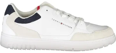 Produktbild von Tommy Hilfiger Herren Sneaker FM0FM05058 YBS Farbe: Weiß Größe: 44