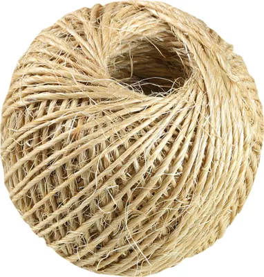 Image de Ficelle de sisal Ficelle universelle Pour le jardin DIY Décoration florale Pelote de 60m