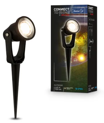Obrázek produktu pro BRILONER – Connect to Shine: 12V LED osvětlení pro zahradu, včetně zemního kolíku, možnost rozšíření