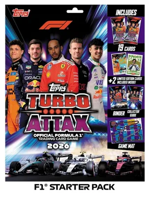 Produktbild von F1 2026 Topps Turbo Attax Starter Pack