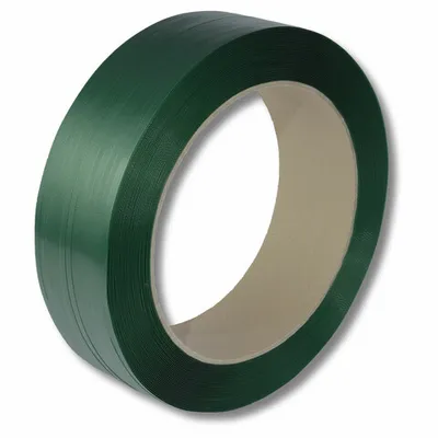 Produktbild von 1x Umreifungsband PET Grün 12,0 mm x 0,60 mm Länge 2500meter Kern 406mm