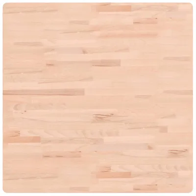 Immagine prodotto di Piano tavolo vidaXL 80x80x2,5 cm, quadrato, in legno massello di faggio