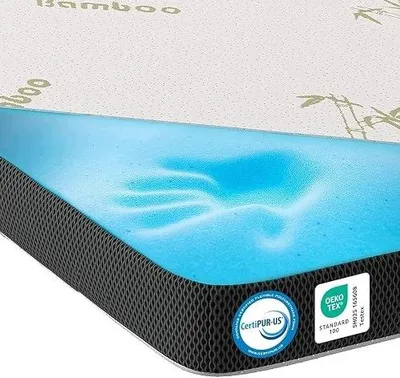 Zdjęcie produktu dla Topper żelowy 160X200 cm nakładka na materac pianką memory