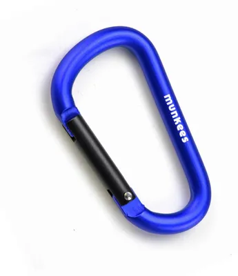 Immagine prodotto di Moschettone a D da 8 cm, colori assortiti, taglia unica