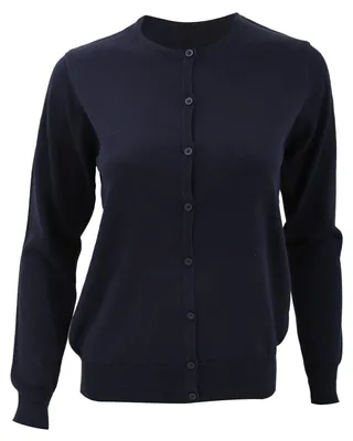 Produktbild von Kustom Kit Damen Strickjacke mit Rundhalsausschnitt FK435 (32) (Marineblau)