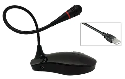 Produktbild von Empire Media DESK-150, Tischmikrofon, 115 dB, 48 Bit, 192 kHz, 5,6 mV/Pa, 100 dB