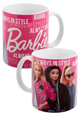 Obrázek produktu pro Barbie hrnek - Vždy ve stylu - hrnek na kávu Hrnek na kávu z porcelánu 320 ml
