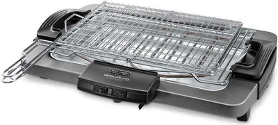 Produktbild von De'Longhi Elektrischer Barbecue Grill BQ 80.X 2450W Antihaft für Garten Balkon