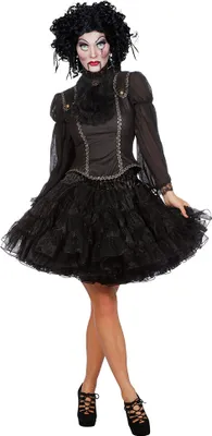 Produktbild von Gothic Bluse Damen Kostüm Größe: 38