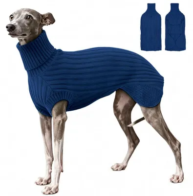 Immagine prodotto di Maglione per cani, inverno, blu navy, taglia XS