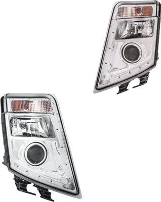 Image de Kit de phares principaux 24 V PY21W LED H7/H7 DE halogène HELLA pour VOLVO FM, entre autres