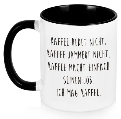 Produktbild von Lustiger Kaffeetasse mit einem witzigen Spruch