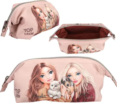 Produktbild von Depesche TOPModel Federmäppchen rosa FUR EVER FRIENDS Schulbedarf