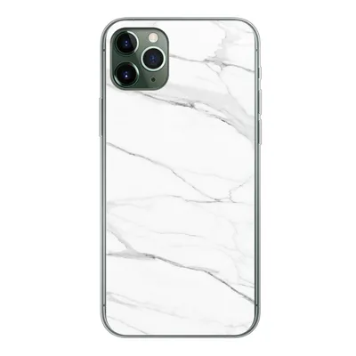 Produktbild von MuchoWow® Handyhülle Schutzhülle Hülle für iPhone 11 Pro Max Marmor - Weiß - Linie - Muster - Luxus - Marmoroptik Silikon Softcase Handy Hülle - Schutz