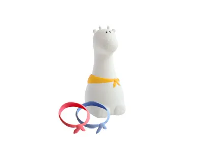 Obrázek produktu pro Silikonová žirafí lampa bílá