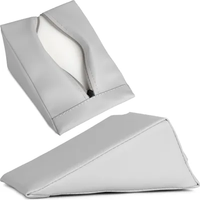 Obrázek produktu pro Polohovací klín Habys, pro masáže a terapii | polohovací polštář, polohovací materiál | fyzioterapie, ortopedie | 20x15x10cm | světle šedý