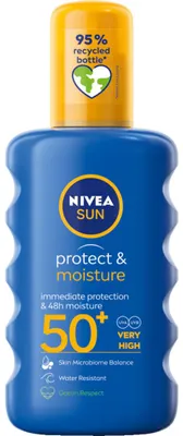 Productafbeelding van Nivea Sun protect & hydrate zonnespray SPF50 (200 ml)