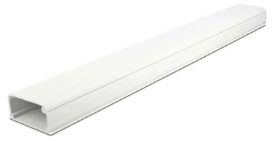 Immagine prodotto di Canalina DELOCK con coperchio autoadesivo 57x28mm, 1m bianco