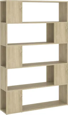 Obrázok produktu pre vidaXL Regálová priehradka Sonoma Oak 100x24x155 cm odvodený výrobok z dreva