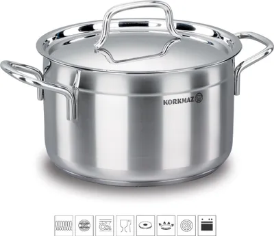 Obrázek produktu pro Alfa nerezový hrnec 8,5l