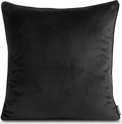 Produktbild von Dekorativer Kissenbezug Sofakissen MADIE schwarz 45x45