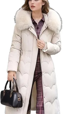 Productafbeelding van Currero Winterjas Dames Beige S