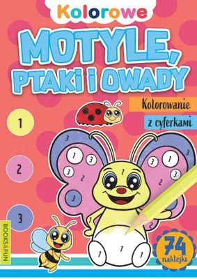 Immagine prodotto di Kolorowanka dla dzieci Motyle ptaki i owady