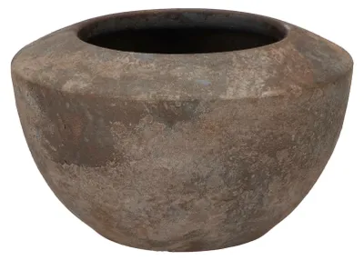 Produktbild von DK Design Blumentopf Maya - Schale - rostbraun - 25x16 cm