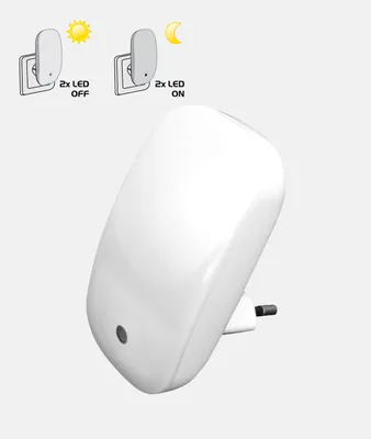 Immagine prodotto di MINI LUCE NOTTURNA 2LED, bianco L: 58, L: 44, H: 82