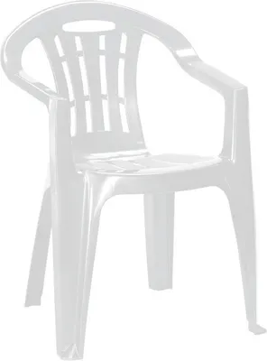 Immagine prodotto di Sedia in plastica Keter Mallorca bianca