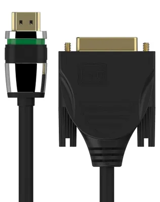Image de PureLink ULS1300-005, 0,5 m, HDMI, DVI-D, mâle, mâle, or
