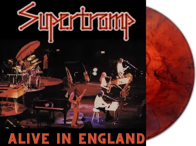 Produktbild von Supertramp: Alive In England (180g) (Limited Edition) (Red Marbled Vinyl)