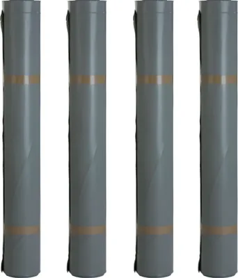 Produktbild von 4 Rollen Baufolie Typ150 transluzent je 4m x 25m