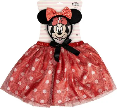 Obrázok produktu pre Disney Minnie Mouse tutu set - 2-dielny set s roztomilou čelenkou