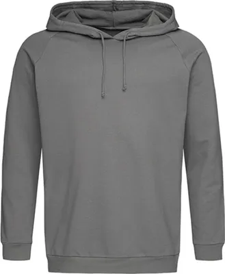 Produktbild von Stedman® - Uni Hooded Sweatshirt - Real Grey - S