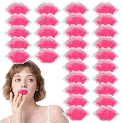 Productafbeelding van 30 Stuks Herbruikbare IJsblokken voor Lippenverzorging