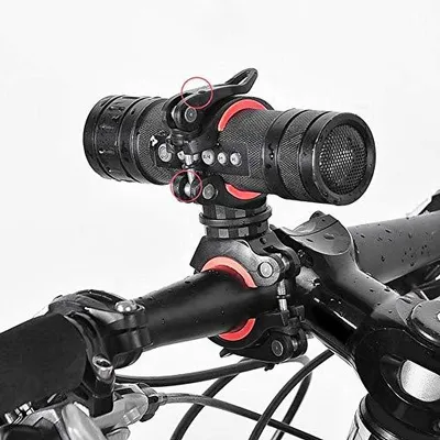 Imagen del producto de Soporte para linterna de bicicleta, giratorio 360 grados