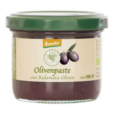 Zdjęcie produktu dla Pasta z czarnych oliwek Kalamata 100 g
