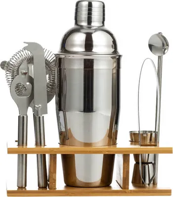 Immagine prodotto di Set di miscelazione per cocktail da barista (set da 9 pezzi 750m)