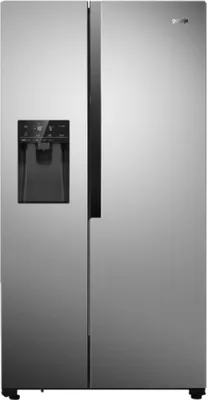 Produktbild von Gorenje NRS9EVX Kühl-Gefrier-Kombination, Side-by-side mit LED-Display, IceMaker, NoFrost, Volumen 562 Liter - Edelstahl Inox