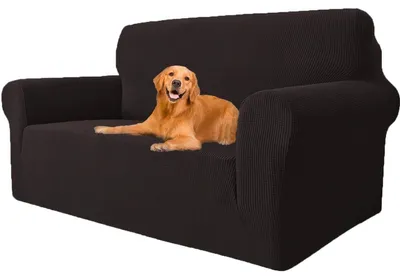 Productafbeelding van Bankhoes voor 2 zitplaatsen, geschikt voor een bank van 139-175 cm, met hoge elasticiteit, antislip en wasbaar