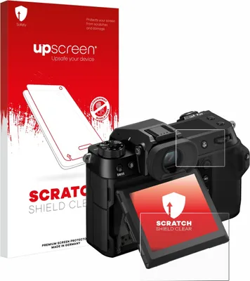 Produktbild von upscreen Schutzfolie für Fujifilm GFX100S II (Display + Schulterdisplay) Displayschutz Displayschutzfolie Folie Klar Transparent