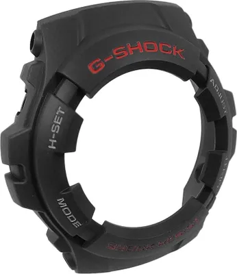 Produktbild von Casio G-Shock Bezel | Lünette schwarz Resin für G-100 G-101 10001469