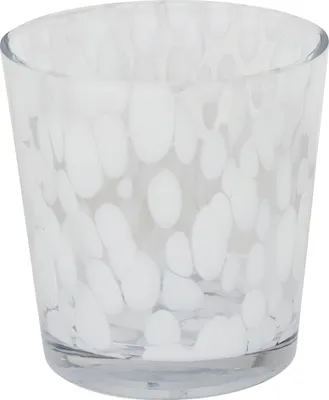 Produktbild von Kaheku Windlicht Bassano weiss-klar 12 Ø 12h 420656820
