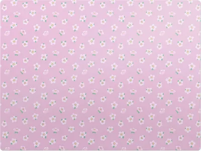 Produktbild von Pastellblumenmuster – Bodenschutzmatte – Stuhlunterlage 120x90 cm – Rutschfest – Hartbodenmatte