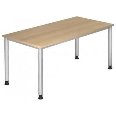 Produktbild von Hammerbacher Schreibtisch VHS16/E/S 160x80cm eiche