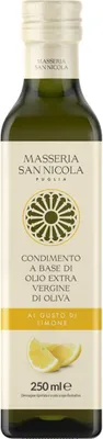 Produktbild von Natives Olivenöl extra mit Zitrone 250ml - Masseria San Nicola